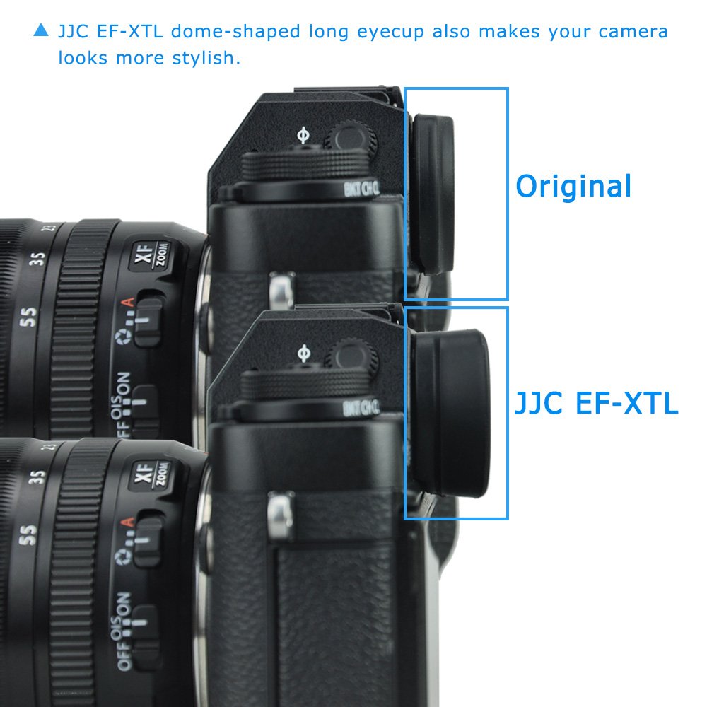 Amazon.co.jp: JJC アイカップファインダーアイピース EF-XT L 富士